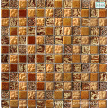 Mixed Color Natural Stone Marble Mosaic for Background Wall Tile